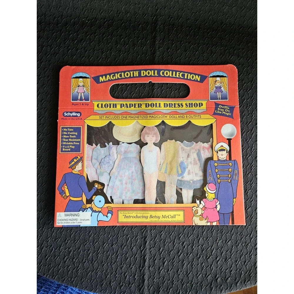 Vintage 2000 Magicloth‎ Paper Doll Collection Introducing Betsy McCall NOS